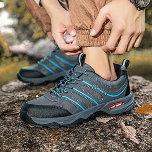 Chaussures de randonnée pour hommes, été, maille respirante, semelle extérieure en caoutchouc, semelle intermédiaire en EVA, bout rond, taille 13, sport de plein air, mode, randonnée - Product Image 3