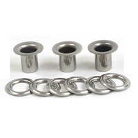 Oeillets de petite taille à bon prix, 4 mm, 5 mm, 6 mm, 8 mm, œillets, œillets métalliques personnalisés en cuivre, en acier inoxydable