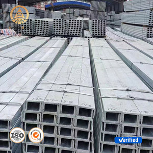 Laminado en caliente ASTM A36 Q235 S275 S355 Perfil galvanizado estructural Canal Acero <span class=keywords><strong>C</strong></span> Canal de acero galvanizado Perfil de acero - Product Image 2