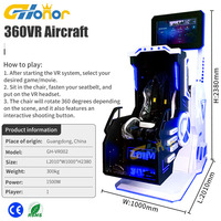 Simulateur de parc d'attractions, plateforme de course VR, tapis roulant VR à 360 degrés, simulateur VR, prix