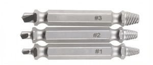 3PCS Double-Ended High Speed Steel <strong>Screw</strong> Extractor Set-Professional Black Oxide Finish Damaged Bolt Stripped <strong>Screw</strong> <strong>Remover</strong> <strong>Tool</strong> - Product Image 6