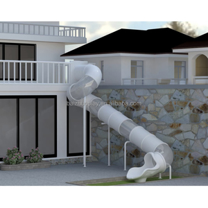 Toboggan en plastique personnalisé pour parc d'attractions aquatiques pour enfants, toboggan pour parc sportif et jardin - Product Image 4