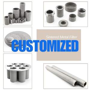 HENGKOカスタム0.1 ~ 90ミクロン多孔質粉末ステンレススチール316Lチタン焼結金属フィルターチューブワイン用 - Product Image 4