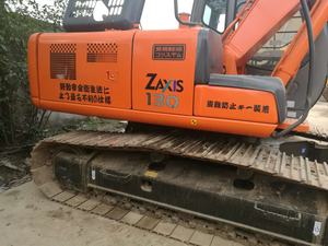 Excavatrice d'occasion Hitachi ZX130 0,59m3 13 tonnes, excavatrice à chenilles moyenne d'occasion, ZX70 ZX120 avec moteur Isuzu, pompe à engrenages à Shanghai - Product Image 2