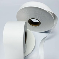 Étiquette en taffetas de nylon pour impression par transfert thermique, typographie, sérigraphie rotative, flexographie, offset, tissu