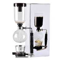 Machine à café expresso Style japonais, cafetière sous vide, type verre