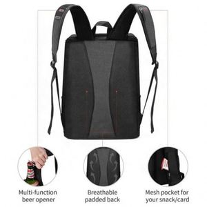 Mochila de Picnic Impermeable, Reutilizable, de Gran Capacidad, Negra, Aislada, con Logotipo Personalizado Impreso, Venta al Por Mayor - Product Image 6