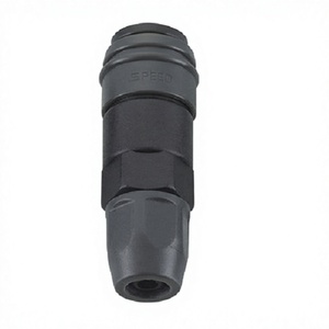 Acoplador de manguera de PU chapado de baja presión de liberación rápida macho APLUS Material plástico PA66 6,5x10mm manguera - Product Image 1