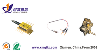 Module papillon SLED 850 nm 1310 nm 1490 nm 1550 nm avec TEC, diode laser de 1 mW à 10 mW pour les réseaux WiFi 4G 3G GSM GPRS
