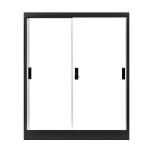 Archivador Con 2 Puerta De Oficina Almacen,Gabinete Organizador Con Cerradura Y Estantes,Moderno Guarda Archivo De Multiuso - Product Image 1