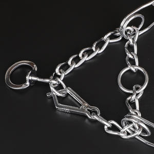 कुत्तों के लिए त्वरित रिलीज स्नैप के साथ क्रोम प्लेटेड स्टील ट्रेनिंग प्रोंग कॉलर - Product Image 3