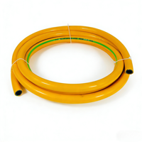 Tuyau d'arrosage de jardin GEMIER en PVC flexible haute pression, tressé renforcé de fibres, léger et durable, 100m, résistant à la chaleur