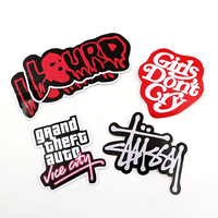 Etiquetas Adhesivas de PVC Impermeables con Diseño de Anime Alienígena, Personalizadas, Recubrimiento UV, Color CMYK, Logotipo Personalizado, Diseño Atractivo