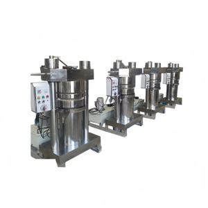 جهاز ضغط الزيت العضوي الأوتوماتيكي عالي السعة ، معصرة الزيت الهيدروليكي البارد من فول الصويا - Product Image 3