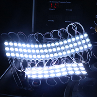 Módulo de luz Led para señal de letras, módulo actualizado de 1,5 W, 2835 SMD, 12V de CC, 3 leds, para publicidad, Garag, Storefront