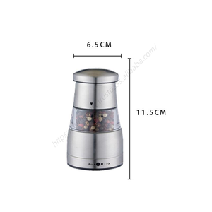 Moulin à sel et à poivre manuel 2-en-1 en céramique et plastique SYH1276, avec matériaux de qualité supérieure, vente en gros - Product Image 5