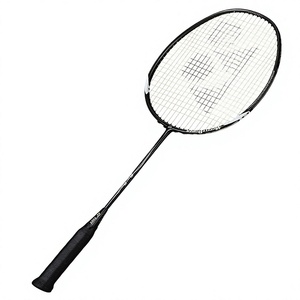 Raquette de badminton ultra-légère en fibre de carbone, cadre de forme spéciale, cohésion offensive, 40T, dure, télescopique, durable, tissu amateur - Product Image 4