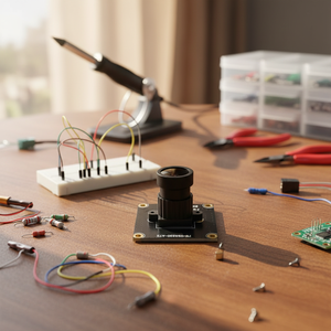 حل اقتصادي لكاميرا عالية الدقة بواجهة USB بدقة 1 ميجابكسل و720 بكسل (1280×720) مع كابل 1 متر ومستشعر CMOS وزاوية رؤية 80 درجة وتصميم صغير لكيوسكو الذكي - Product Image 5