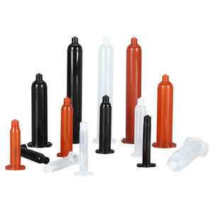 customized industrial 55cc can be equipped with piston plastics Us Style dispensing syringe barrel