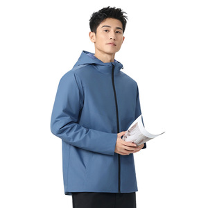 Windproof Jacket With Inner Liner Winter Outdoor Workwear Solid Color Contrast Grass Gray Green Clear Blue Black - Product Image 2