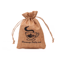 Petit sac en jute à cordon de serrage, logo personnalisé, sacs en tissu de jute pour bijoux, vente en gros pour le stockage et l'emballage du riz et des produits secs