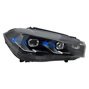 Ensemble de phares pour voiture <span class=keywords><strong>MT</strong></span> X5 14-18 F15/F16 OLIVER avec feux de jour à LED et clignotants 24V 55W - Product Image 4