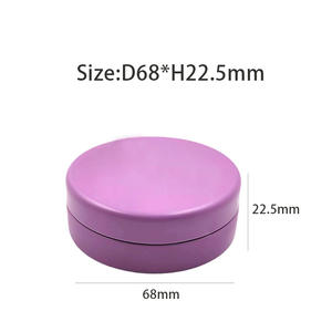 Boîte ronde en métal avec couvercle en <span class=keywords><strong>spirale</strong></span> à double couche pour tablettes d'accessoires de bonbons Conception à l'épreuve des enfants pour éviter toute ouverture involontaire - Product Image 5