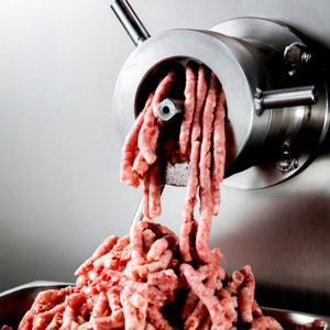 Picadora de Carne Eléctrica Industrial Automática de Acero Inoxidable, Fabricación Profesional, Picadora de Pescado Congelado, Motor de 5.5KW con Certificación CE - Product Image 1