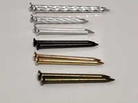 Clous à béton en acier revêtus de zinc 45 # Boîte de 1 kg