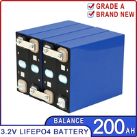 Baterai Prisma LiFePO4 3.2V 200Ah HYL Isi Ulang 8000 Siklus untuk Mobil Tenaga Surya RV Bebas Pajak EU AS
