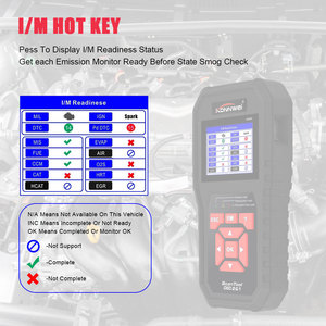 KONNWEI KW850 Auto herramienta de diagnóstico OBD2 Universal del motor del coche automotriz código escáner lector - Product Image 4