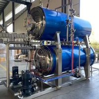 Modèle 900*1800 Stérilisateur alimentaire Pasteurisateur Autoclave pour canettes Viande Fruits de mer Ketchup Prêt à manger Journal Oeufs
