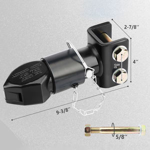 <span class=keywords><strong>Attelage</strong></span> de remorque réglable de 7000 lb à montage sur rail avec <span class=keywords><strong>boule</strong></span> de verrouillage, suspension, <span class=keywords><strong>attelage</strong></span> facile à installer, <span class=keywords><strong>boule</strong></span> de remorquage pour remorques - Product Image 4