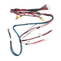 Kabel Silikon 12AWG XT60 Arus Tinggi 60A Dilindungi Heat Shrink 14-Pin untuk Kabel Harness Pengontrol E-Bike