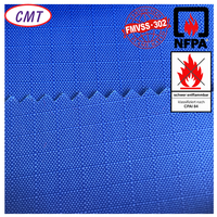 Tissu Oxford en polyester haute densité ignifuge 420D avec grille de 0,7 cm, conforme aux normes FMVSS 302 CPAI 84 NFPA, pour boîte de rangement de coffre