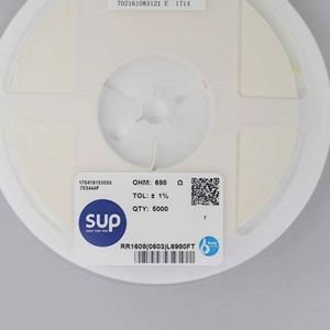 Whole Sale RR1608 0603L6980FT 0603 1608 Resistors Chip Resistors SMD Resistors 698ohm 1% 1/10W Thick Film Resistor - Product Image 1