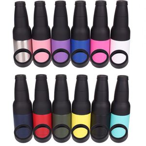 Custom Logo12oz Shaped Multiple Colors Soda Beer <b>Bottle</b> Can Cooler 3 in 1 <b>Thermos</b> for Hot and Cold Drinks - Product Image 2