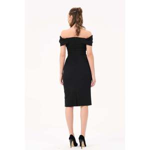 DANS 1569 Vêtement polyvalent pour femmes noires, pack multi-tailles (36-42) pour la vente en gros, confortable et élégant pour un usage quotidien - Product Image 4