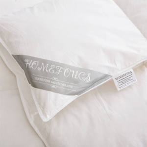 Chăn Bông Lông Ngỗng Tùy Chỉnh Deluxe 200X200Cm 100% Vải Cotton Trắng 400 Chăn Bông - Product Image 3