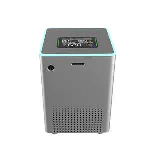 Detektor radiasi portabel cerdas, layar Digital mudah digunakan dengan baterai tahan lama dan pendek, Monitor radon ubin keramik
