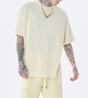 T-shirt Homme Oversize Personnalisé avec Logo, Manches Courtes, 100% Coton Jersey, Col Rond, Style Décontracté Streetwear, Impression Frontale