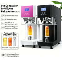 Machine de capsulage de canettes entièrement automatique avec comptage automatique pour l'emballage des boissons