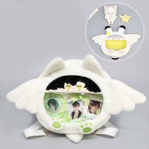 Cartoon Plush Stuffed Animal <b>Crossbody</b> Backpack Zipper Girls' Kids' Shoulder for Ita <b>Bag</b> Women's <b>Messenger</b> <b>Bags</b> Plush Backpack - Product Image 1