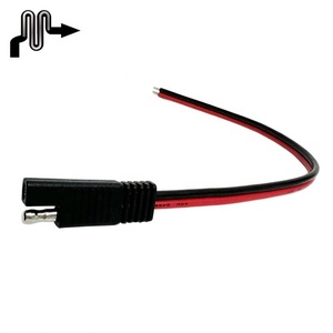 Macon 14AWG 30CM SAE Châssis Adaptateur SAE Solaire Photovoltaïque Cordon 2-Pin SAE Single Head Quick Disconnect Plug Extension Cable - Product Image 1
