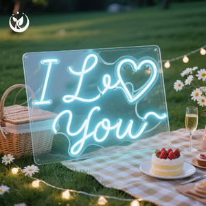 Señal de neón personalizada <span class=keywords><strong>gratis</strong></span> de Ewen-Luz de pared LED personalizada para dormitorio y fiestas, decoración regulable sin tarifa de diseño - Product Image 5