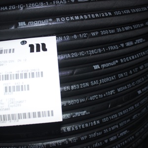 Tresse de fil d'acier Mangueiras Hidraulicas/tuyau en caoutchouc <span class=keywords><strong>hydraulique</strong></span> tuyau <span class=keywords><strong>Manuli</strong></span> - Product Image 6