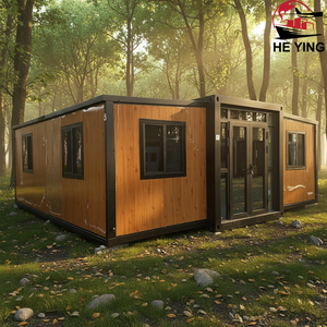 Casa Mobile di lusso casa portacontainer casa prefabbricata ville 40ft Container casa - Product Image 1