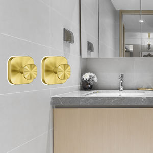 Crochet à ventouse en acier inoxydable <span class=keywords><strong>Porte</strong></span>-serviettes de salle de bain <span class=keywords><strong>Porte</strong></span>-serviettes amovible Crochets pour <span class=keywords><strong>peignoir</strong></span> et luffa avec finition brossée - Product Image 5