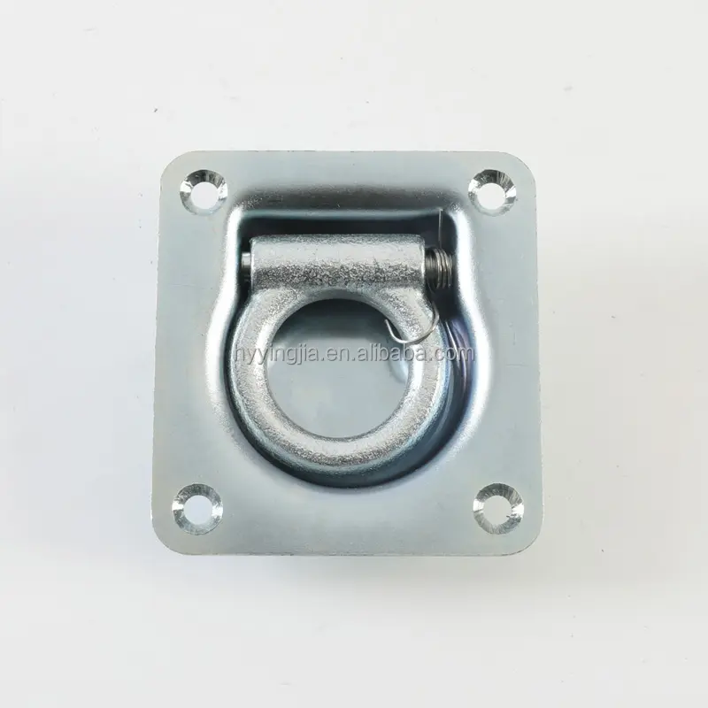 Cargo Trailer Recessed Tie Down D Ring Lashing Ring