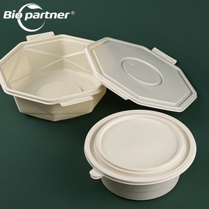 Bol de poké jetable avec couvercle, salade, riz, smoothie, dessert, soupe, AB6 - Product Image 6